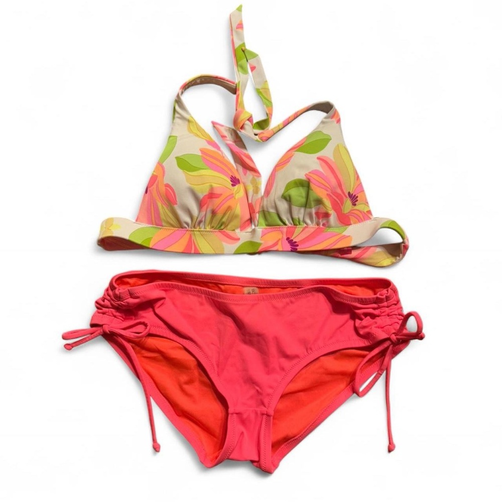Victoria's Secret Bright Floral Bikini Set